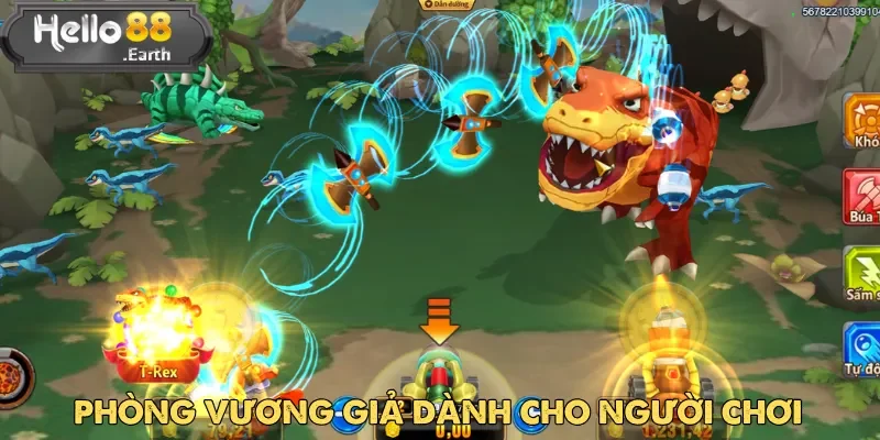 Phòng Vương Giả dành cho người chơi Chuyên Gia Săn Rồng có kinh nghiệm