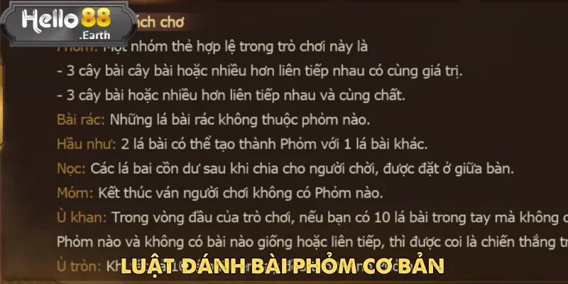 Phỏm Tá Lả – Game Cá Cược Trí Tuệ Hấp Dẫn Nhất 2025 3 Bước đầu tiên để hiểu rõ về Phỏm Tá Lả là nắm được cách chơi cơ bản