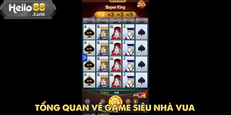 Siêu Nhà Vua – Game Đổi Thưởng Đỉnh Cao Tại Hello88 1 Siêu Nhà Vua nổi bật với tỷ lệ chiến thắng cao nhất thị trường 2025