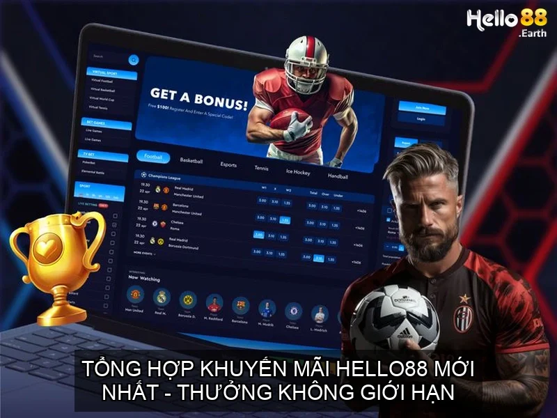 Trang chủ 721 Tổng Hợp Khuyến Mãi Hello88 Mới Nhất – Thưởng Không Giới Hạn